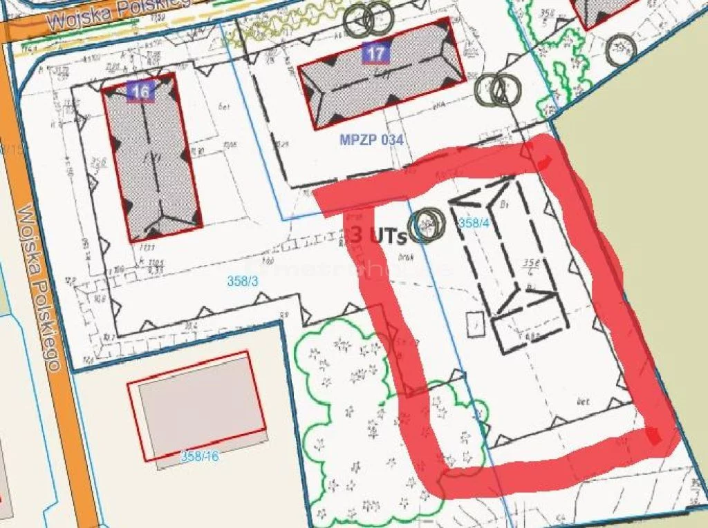Działka 2 400,00 m², oferta nr , SAWY494, Mrzeżyno