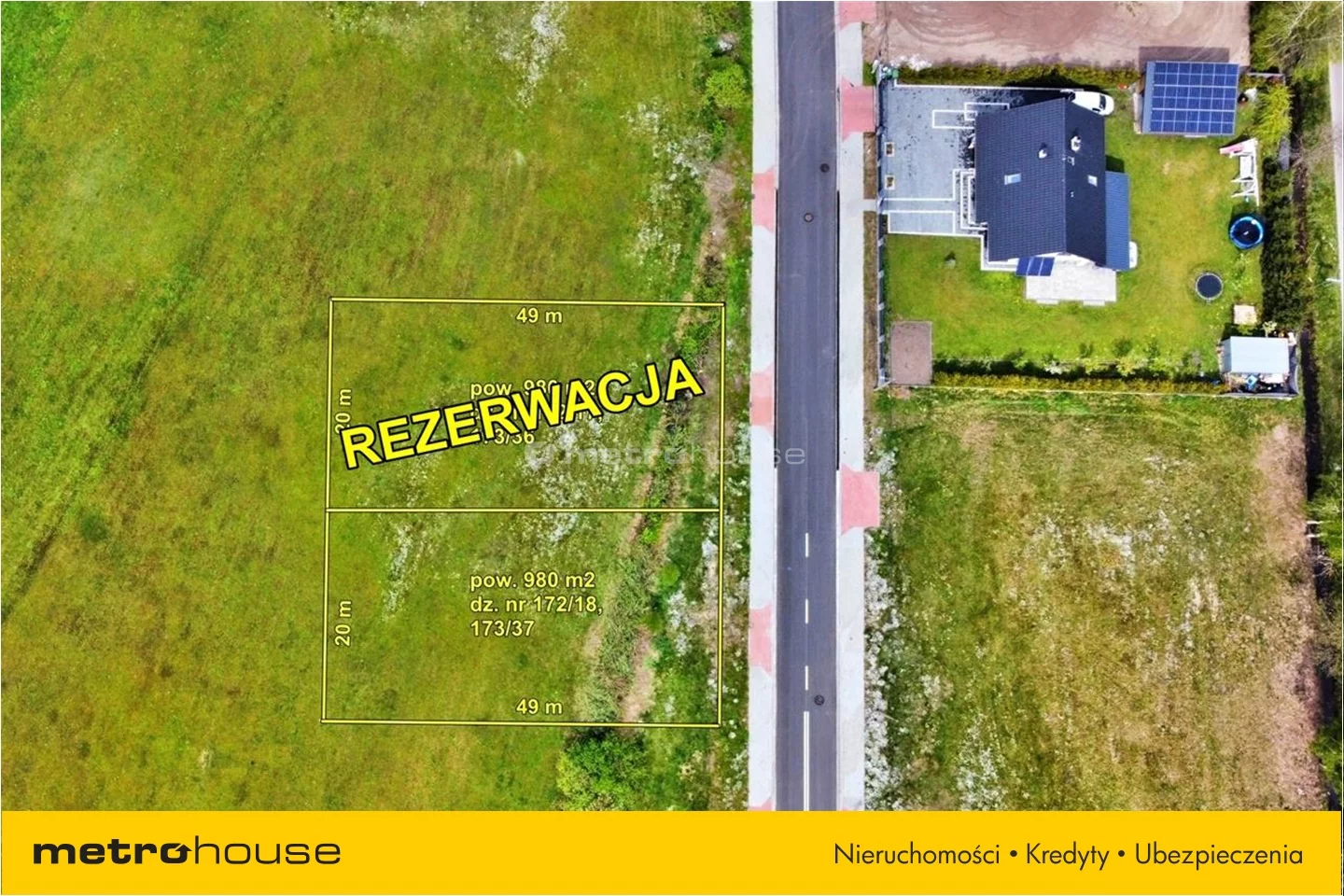 Działka 980,00 m², oferta nr , MUDI200, Myszyniec