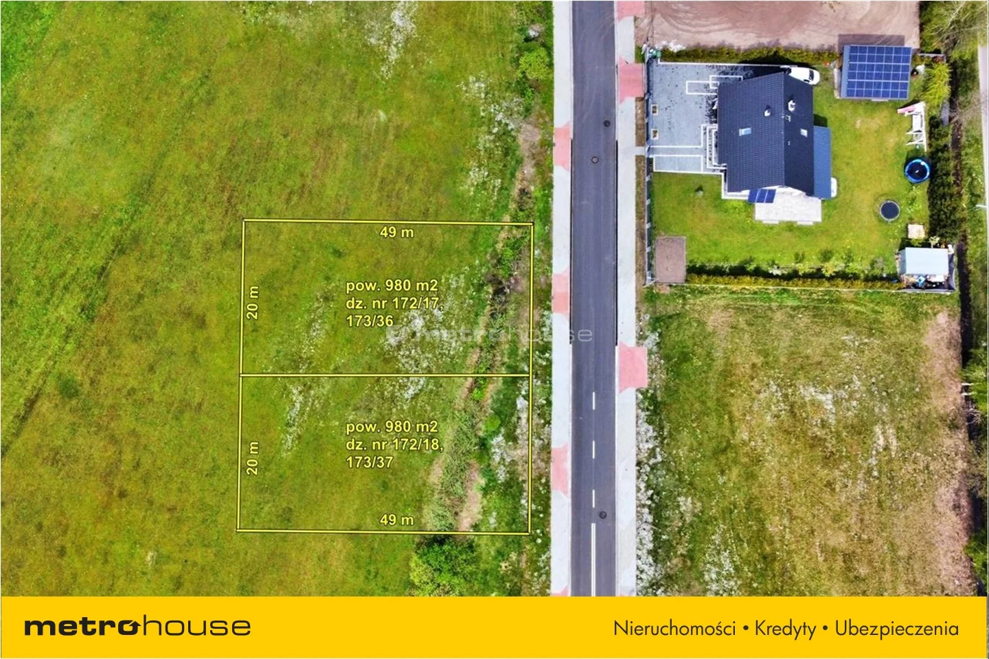 Działka 980,00 m², oferta nr , MUDI200, Myszyniec