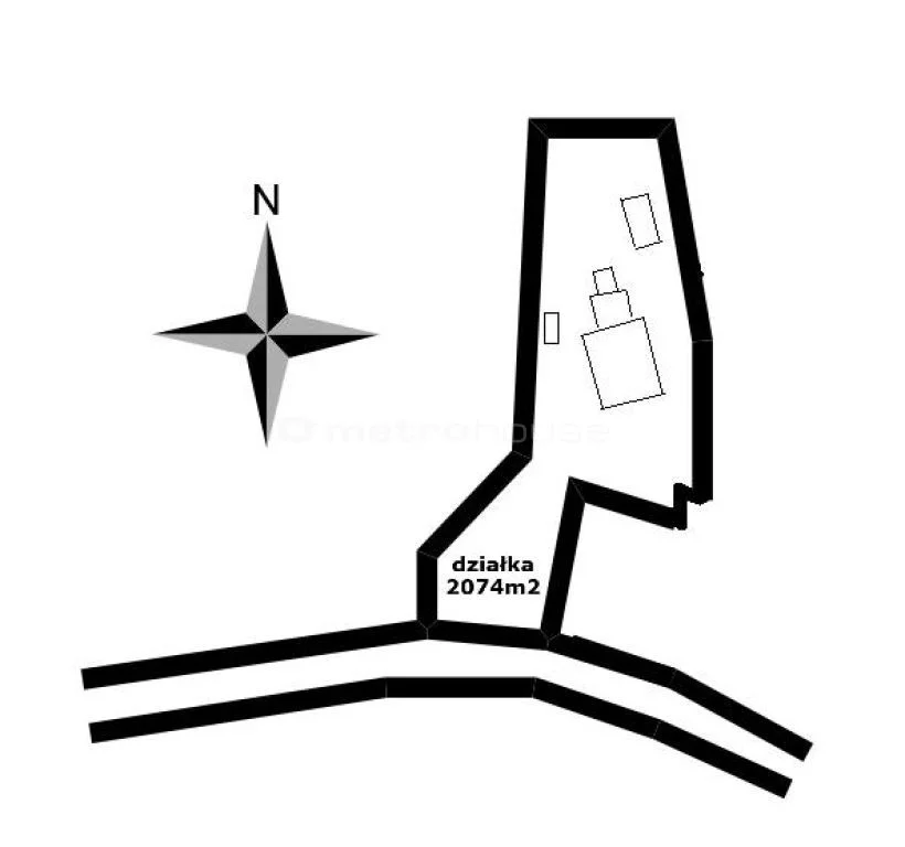 Działka 2 074,00 m², oferta nr , BYCA980, Nałęczów