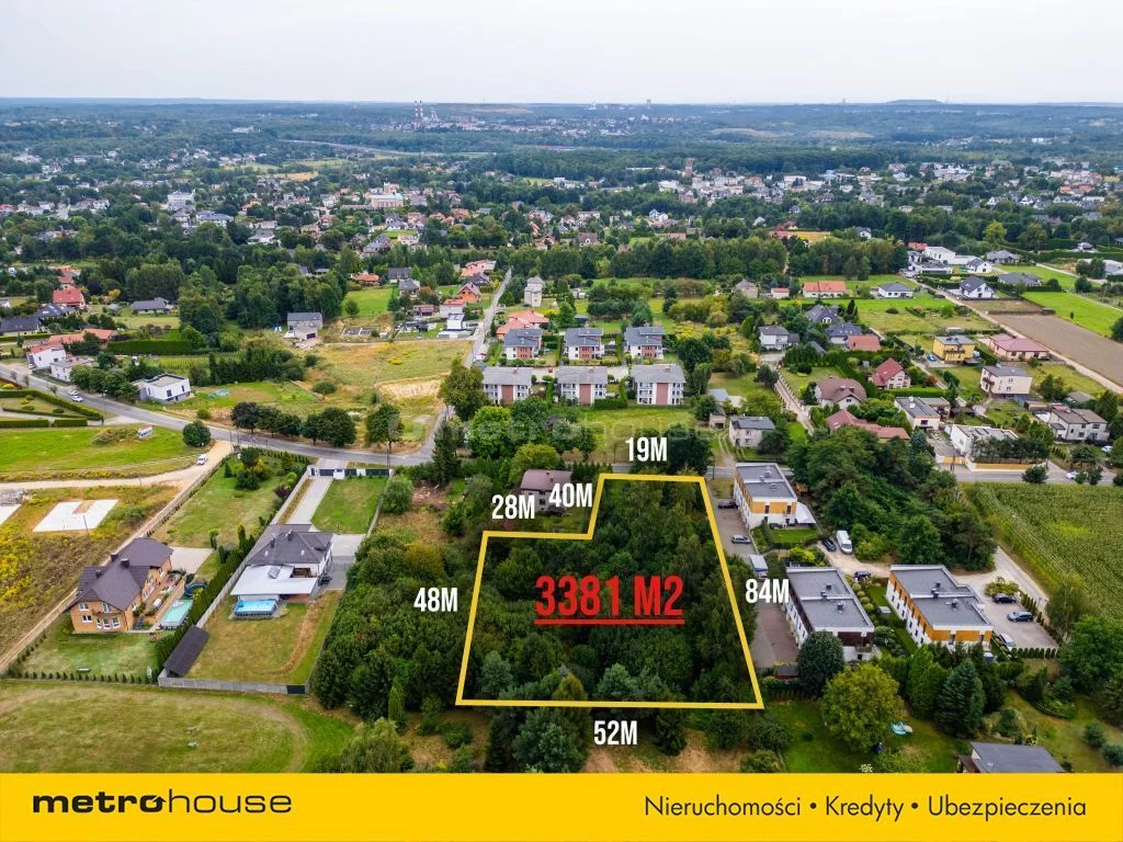Działka 3 381,00 m², oferta nr , SGPANO112, Rybnik, Niedobczycka