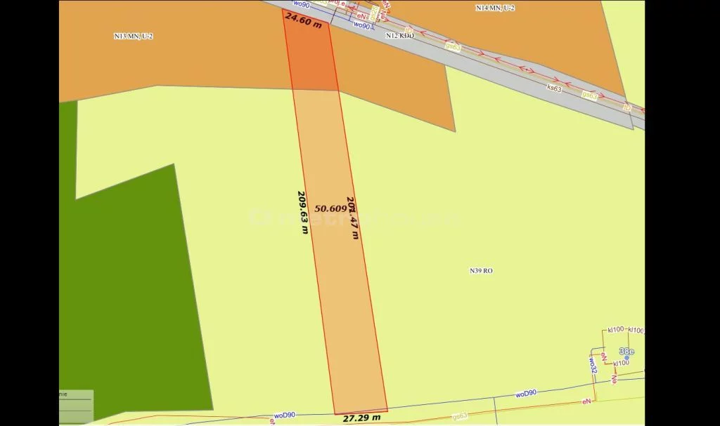 Działka 5 000,00 m², oferta nr , SGMACU767, Niekłończyca