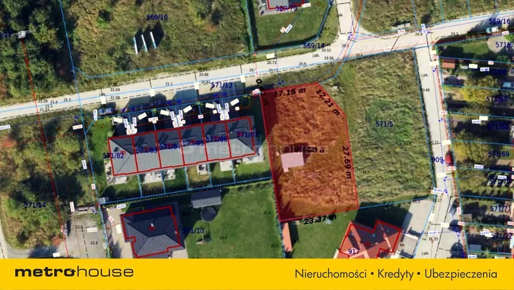 Działka 861,00 m², oferta nr , SGZINY987, Połczyno, Nowa