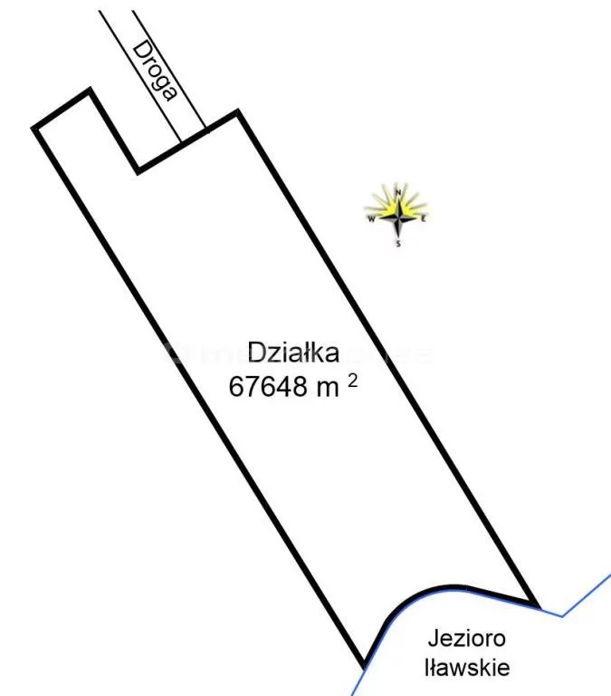 Działka 67 648,00 m², oferta nr , HIPO033, Nowa Wieś