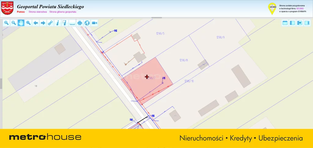 Działka 1 200,00 m², oferta nr , SGTEFE126, Nowe Okniny
