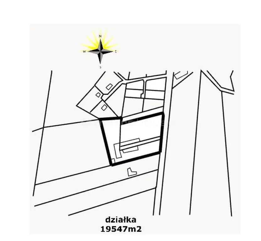 Działka 19 547,00 m², oferta nr , SURY724, Nowy Dwór