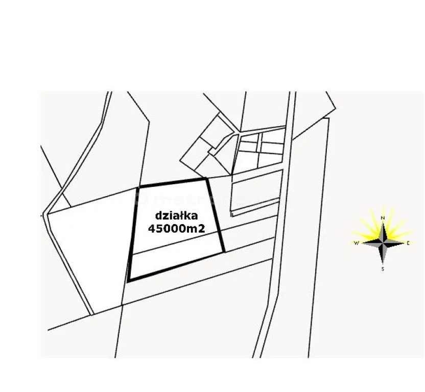 Działka 45 000,00 m², oferta nr , XYXI259, Nowy Dwór