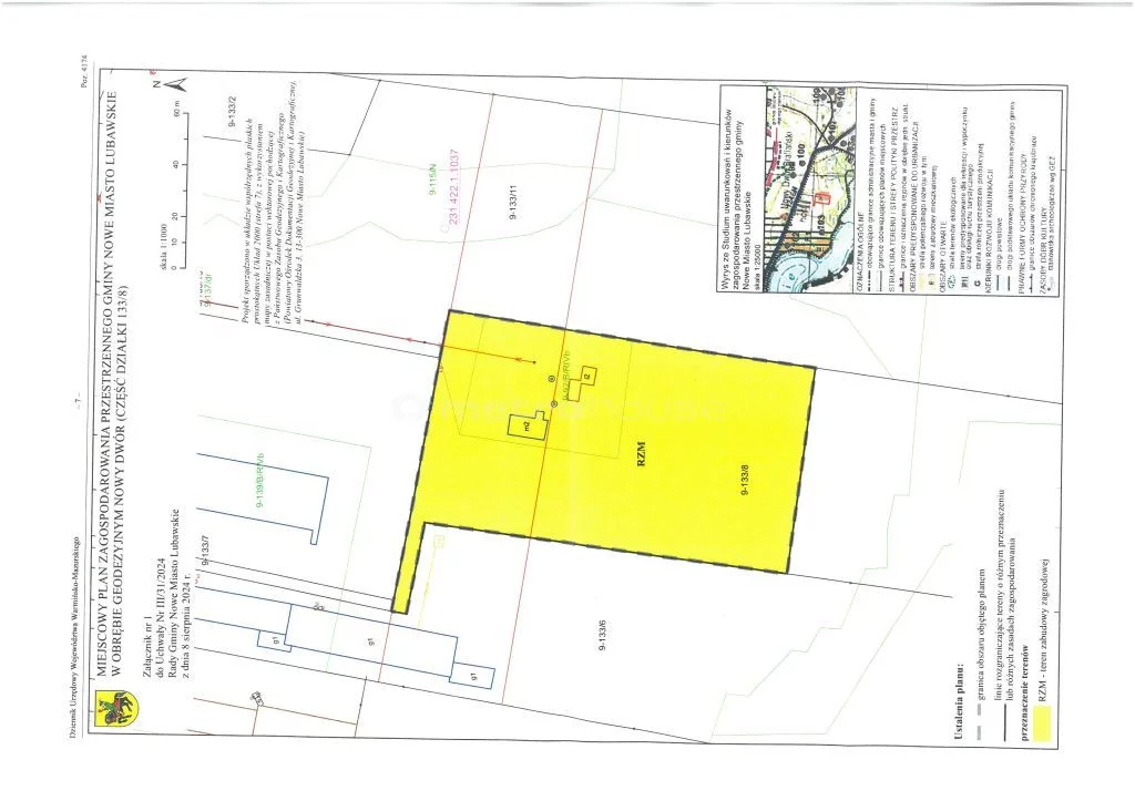 Działka 24 227,00 m², oferta nr , SGGIJA270, Nowy Dwór Bratiański