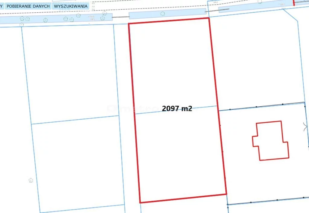 Działka 2 097,00 m², oferta nr , RAWE033, Nowy Prażmów