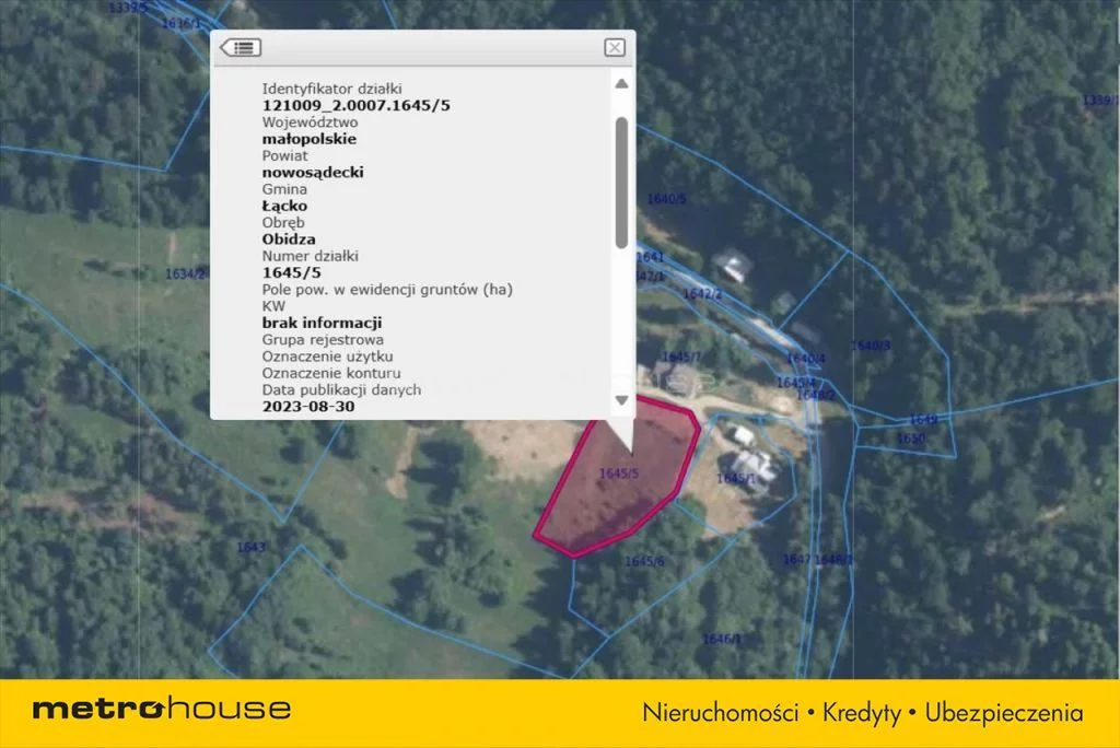 Działka 2 220,00 m², oferta nr , ZICI103, Obidza