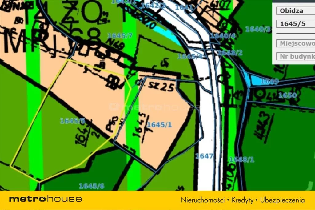 Działka 2 220,00 m², oferta nr , ZICI103, Obidza