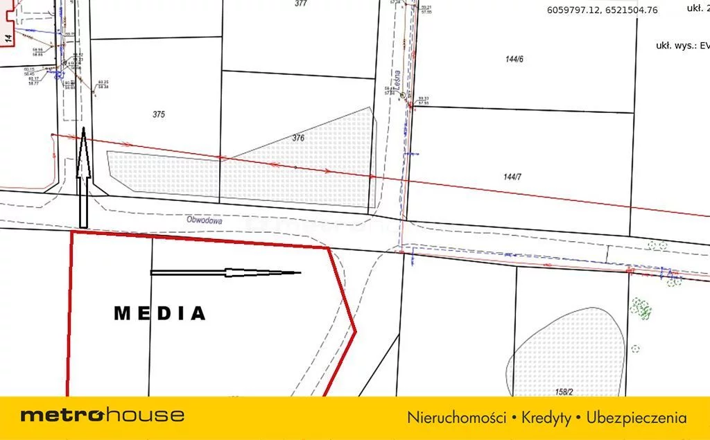 Działka 4 391,00 m², oferta nr , SGHIGA952, Sławutowo, Obwodowa
