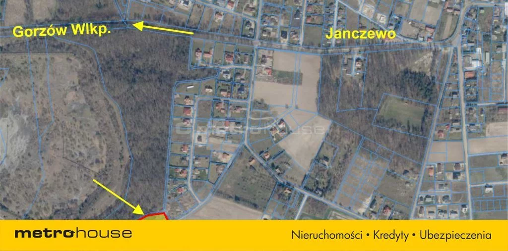 Działka 3 405,00 m², oferta nr , SGMELA791, Janczewo, Ogrodowa