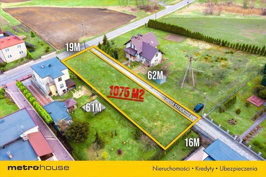 Działka 1 075,00 m², oferta nr , SGBOKY812, Rybnik, Okulickiego