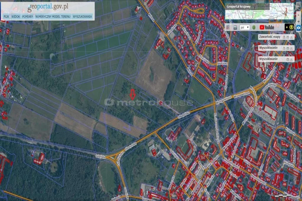 Działka 32 059,00 m², oferta nr , GILY332, Olsztynek