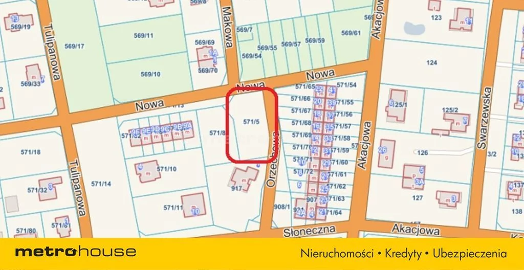 Działka 1 042,00 m², oferta nr , SGLAME326, Połczyno, Orzechowa