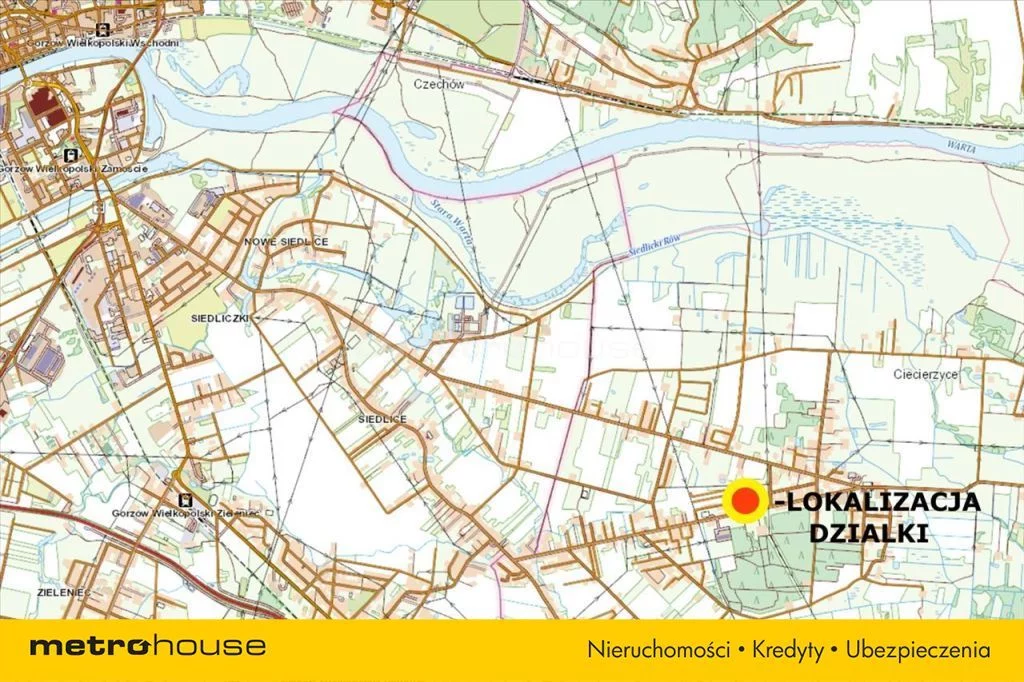 Działka 1 322,00 m², oferta nr , DOPO332, Osiedle Poznańskie