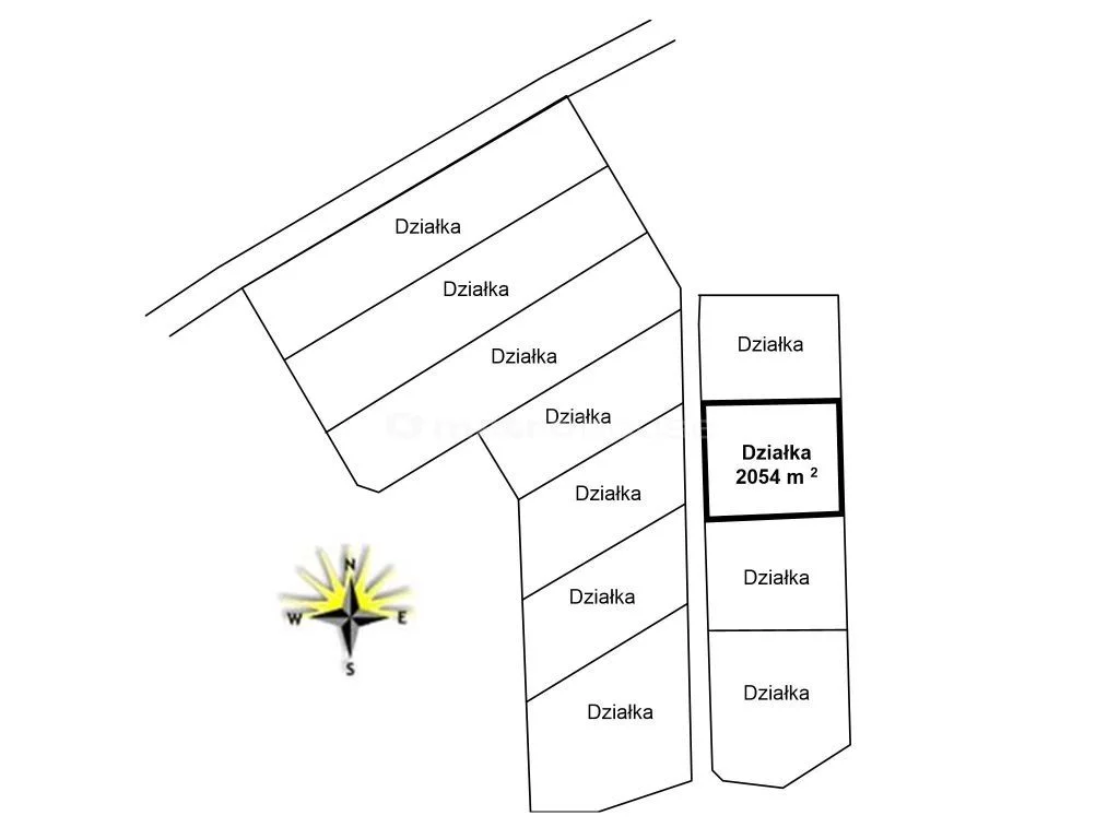 Działka 2 054,00 m², oferta nr , LOLO110, Ostrowite