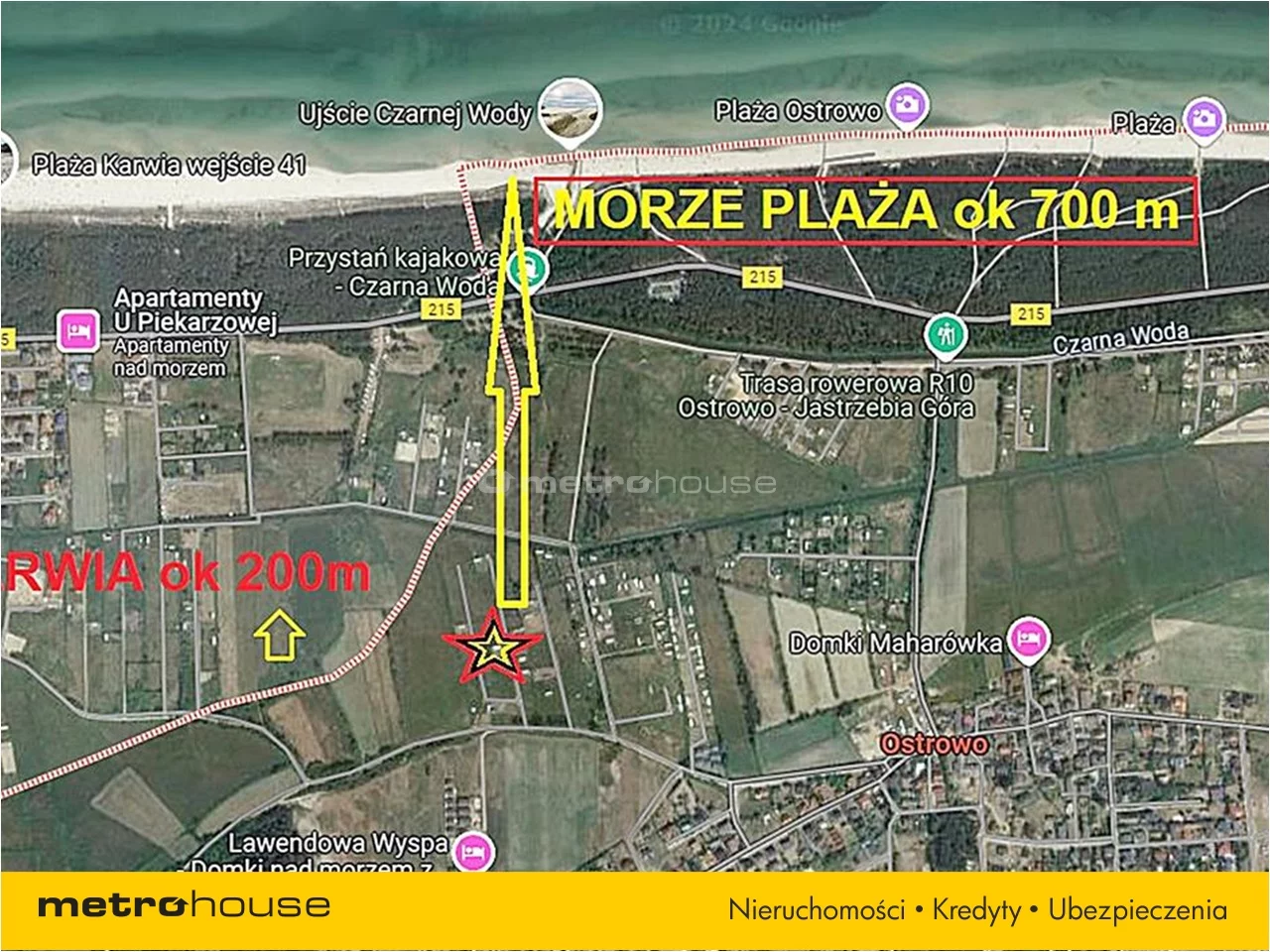 Działka 466,00 m², oferta nr , POPI378, Ostrowo
