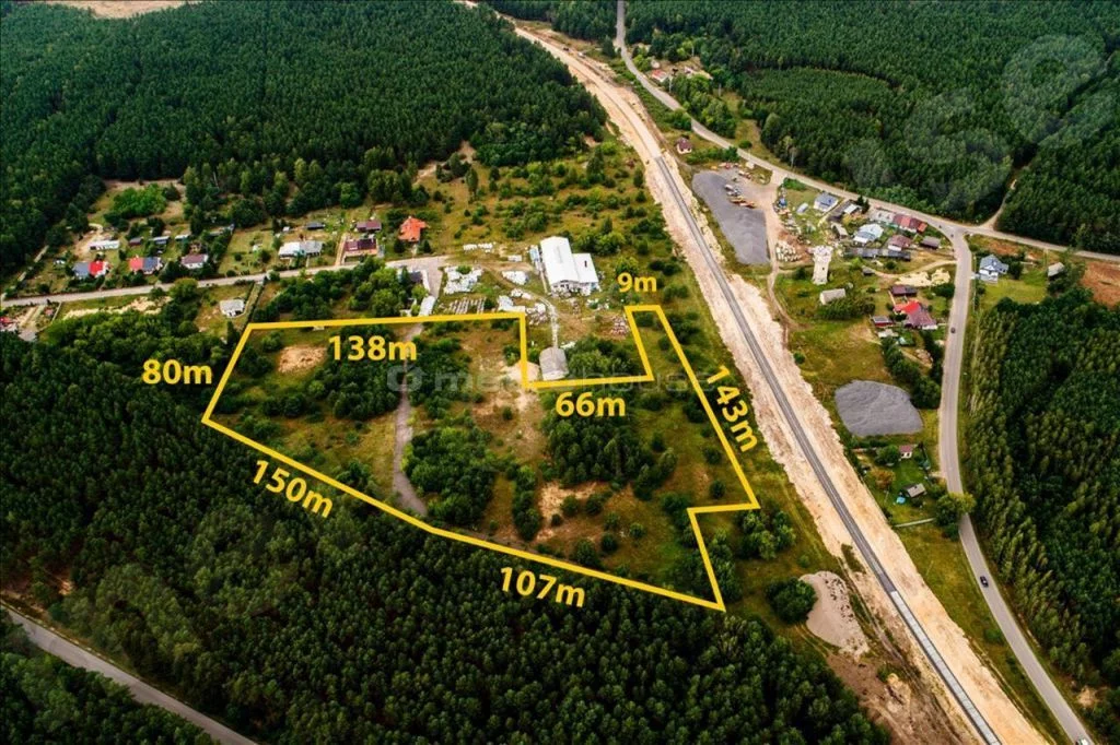 Działka 30 612,00 m², oferta nr , JOGA410, Parciaki