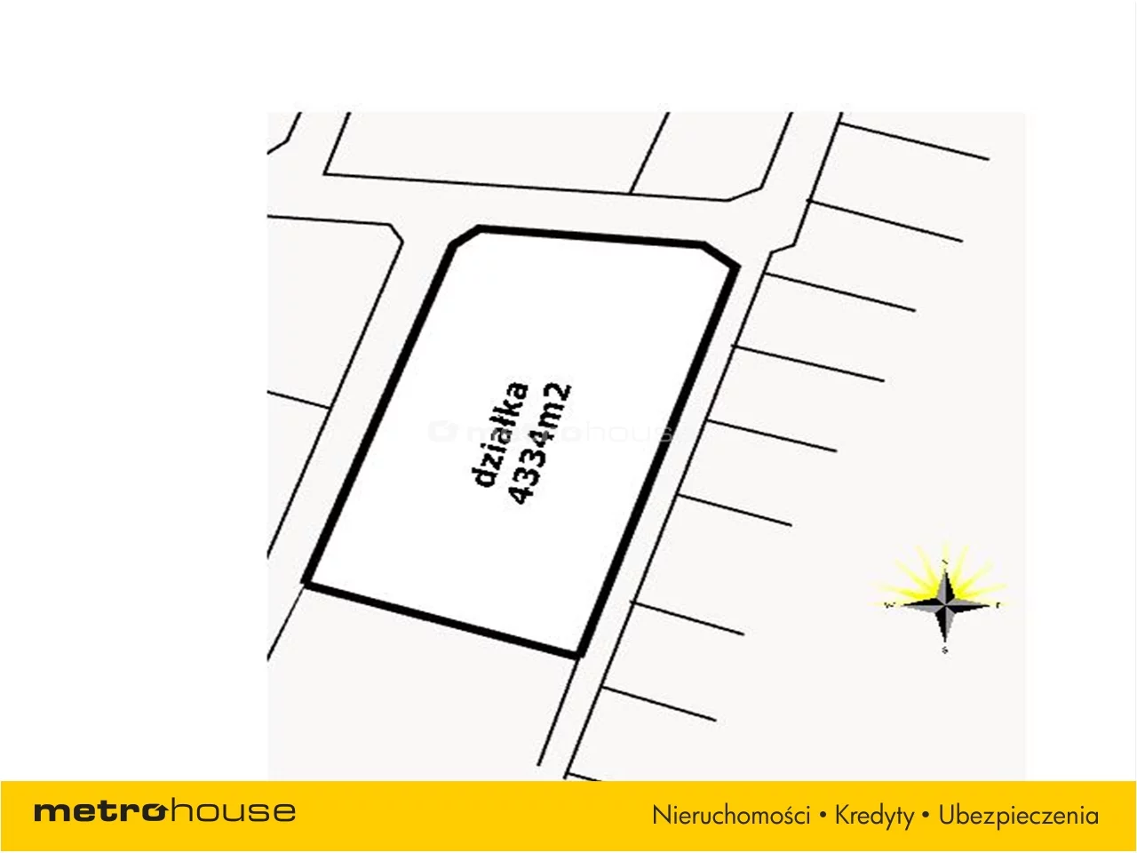 Działka 4 334,00 m², oferta nr , HAXY657, Pasikonie