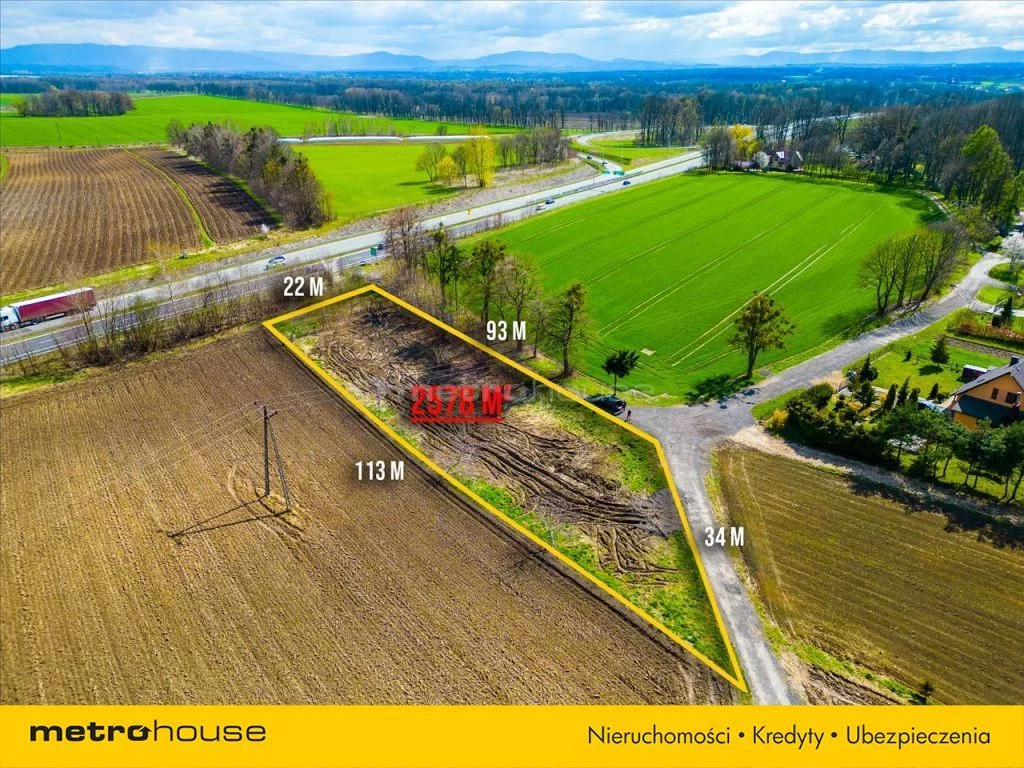 Działka 2 578,00 m², oferta nr , GUDO668, Pawłowice