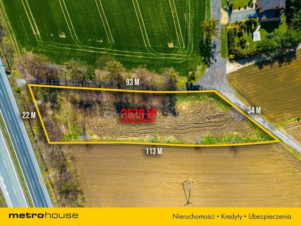 Działka 2 578,00 m², oferta nr , GUDO668, Pawłowice