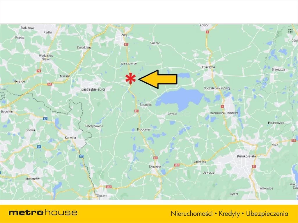 Działka 2 578,00 m², oferta nr , GUDO668, Pawłowice