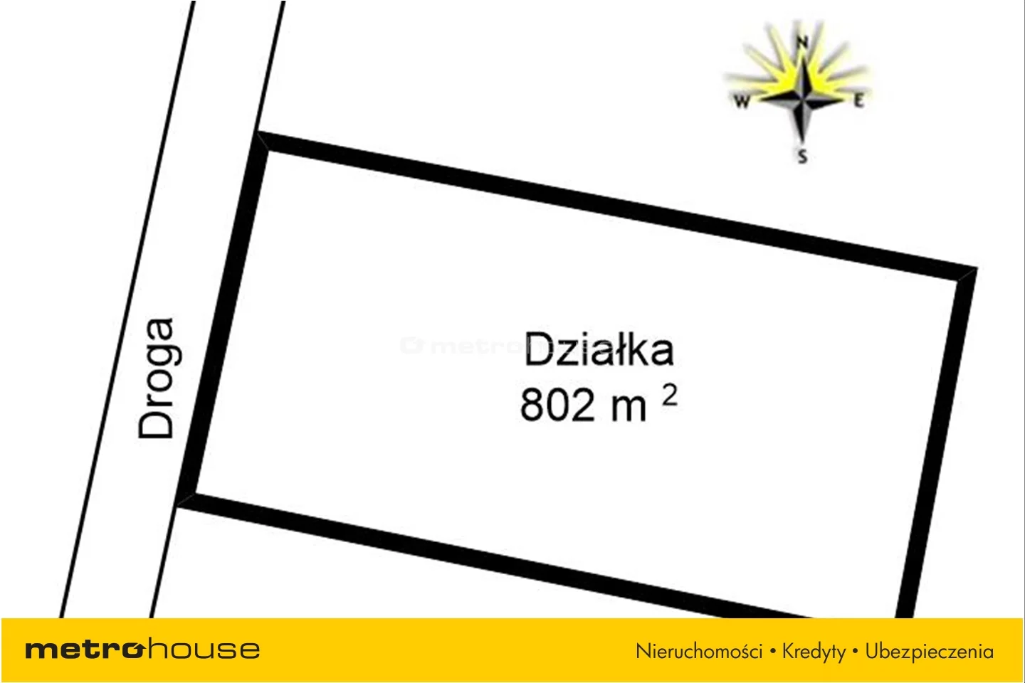 Działka 802,00 m², oferta nr , ZAWE990, Pęcice