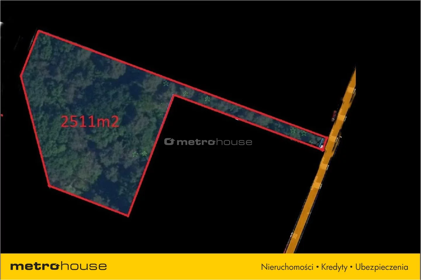 Działka 2 511,00 m², oferta nr , XOBY128, Piaseczno