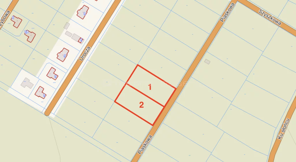 Działka 2 031,00 m², oferta nr , SGJOHY731, Michałów-Reginów, Piaskowa