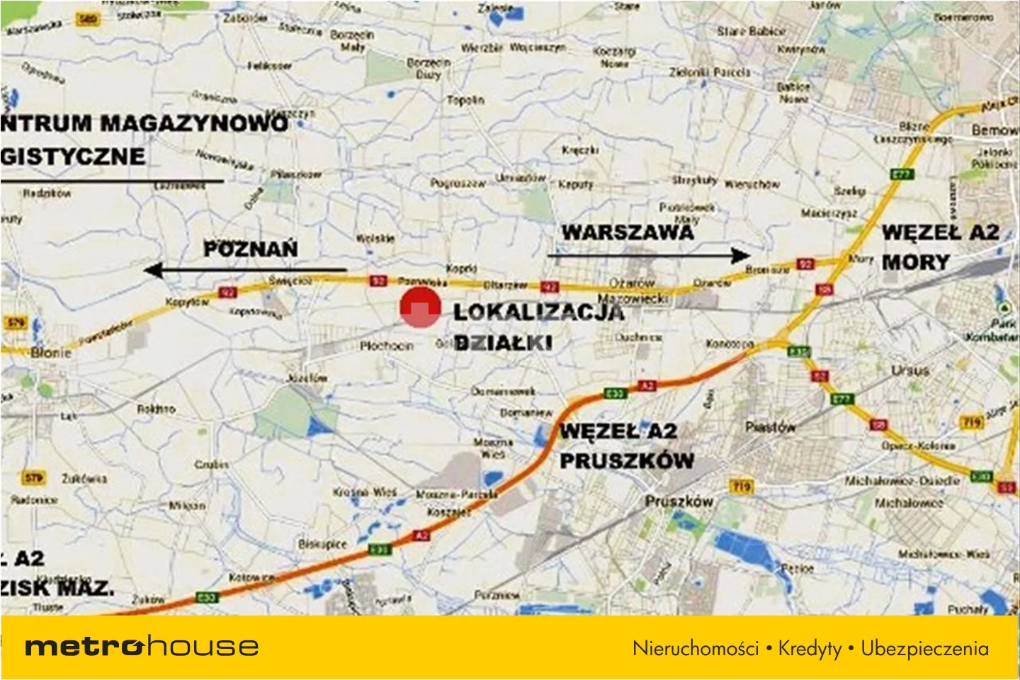 Działka 7 800,00 m², oferta nr , SEXE777, Płochocin