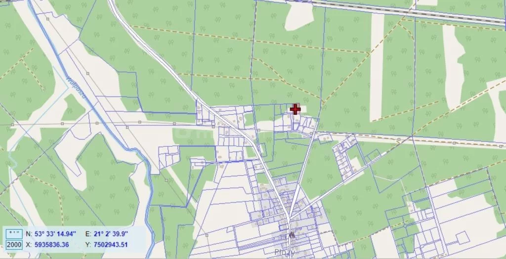 Działka 2 496,00 m², oferta nr , XIFI161, Płozy