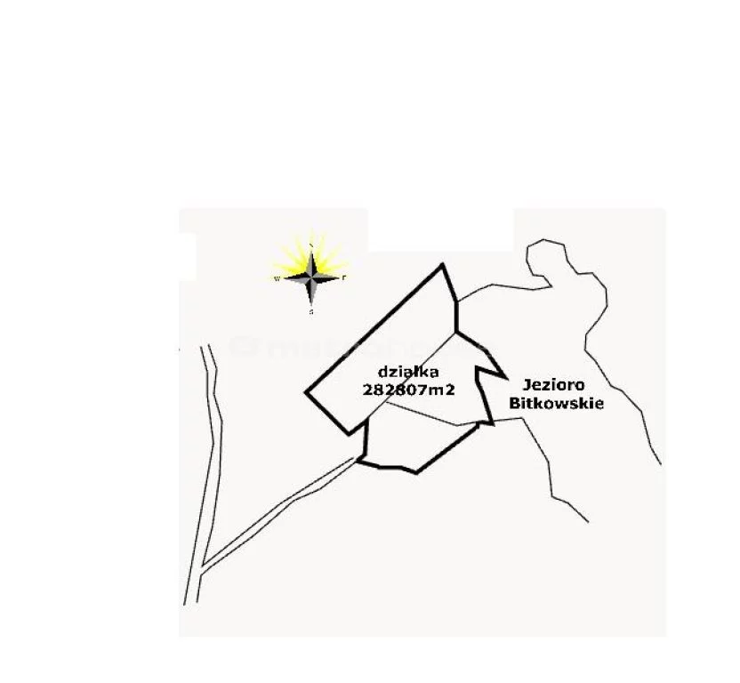 Działka 282 807,00 m², oferta nr , XUBI188, Pogorzel
