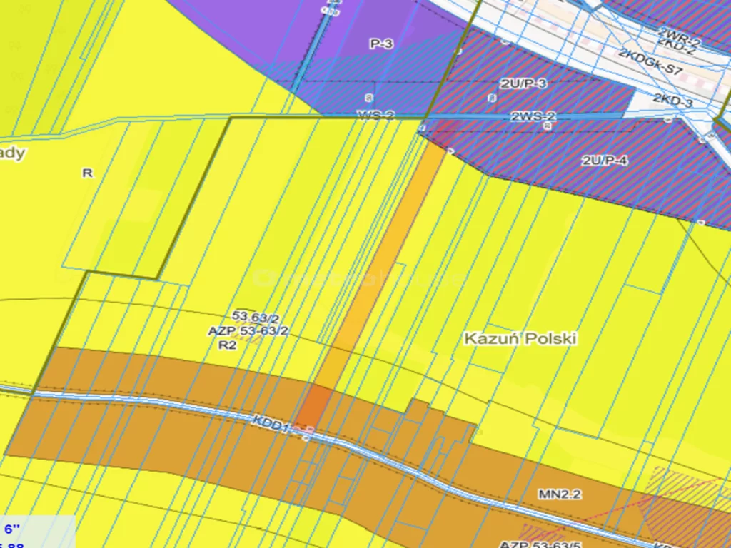 Działka 28 200,00 m², Kazuń Polski, Polna, Sprzedaż