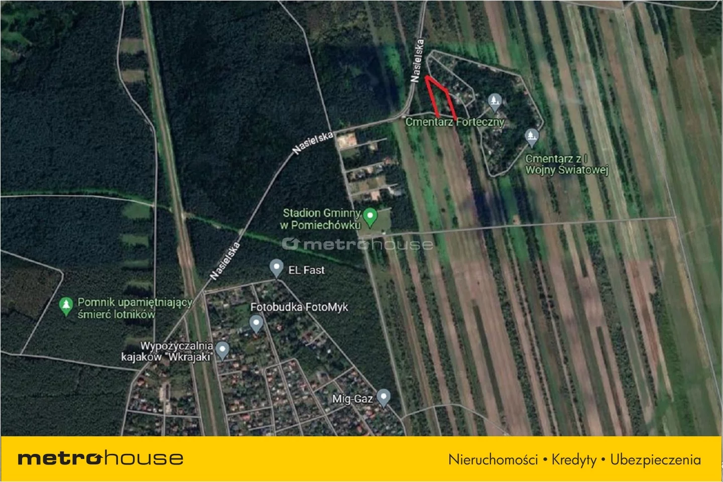 Działka 2 200,00 m², oferta nr , JOJY357, Pomiechówek