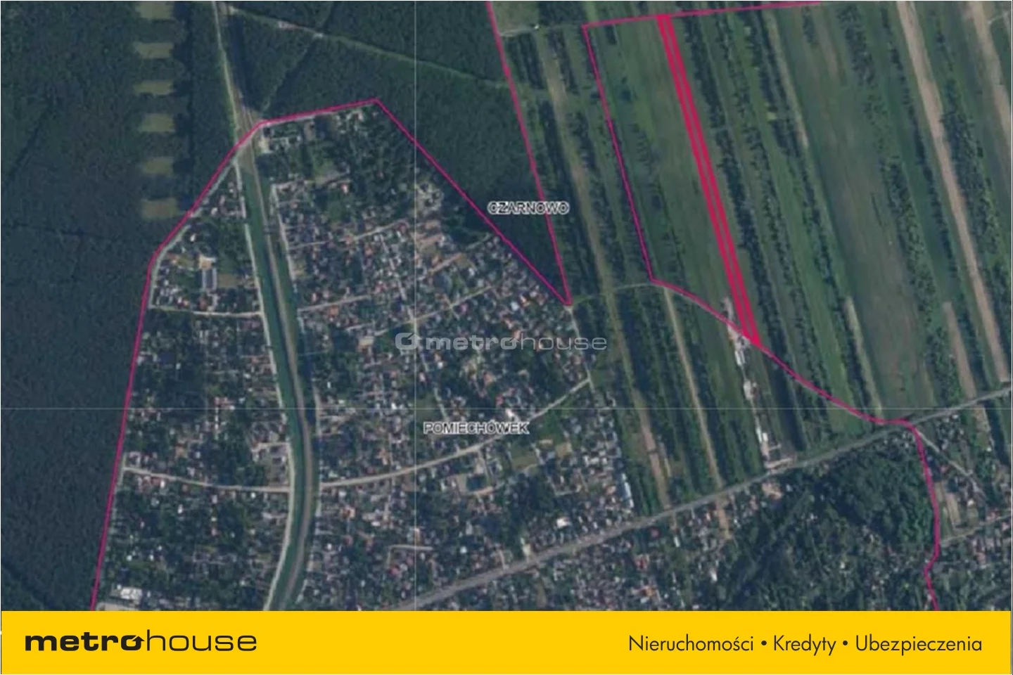 Działka 14 500,00 m², oferta nr , PAPU807, Pomiechówek