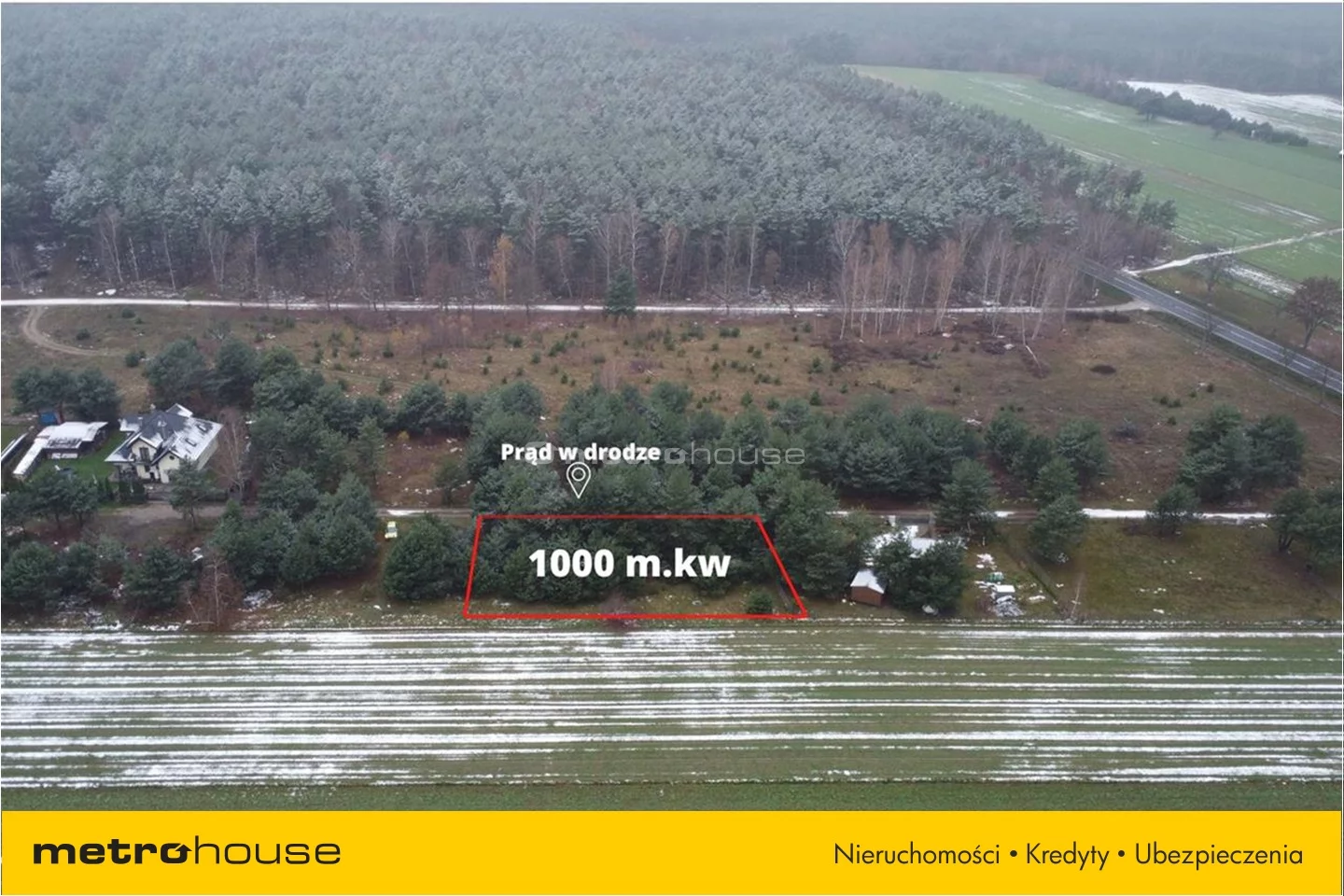 Działka 1 000,00 m², oferta nr , GYPO162, Popowo-Parcele