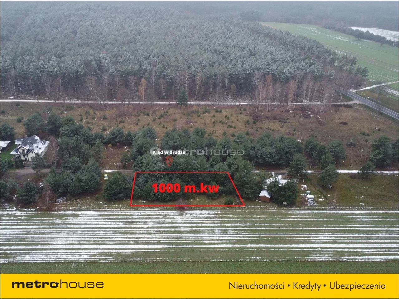 Działka 1 000,00 m², oferta nr , GYPO162, Popowo-Parcele