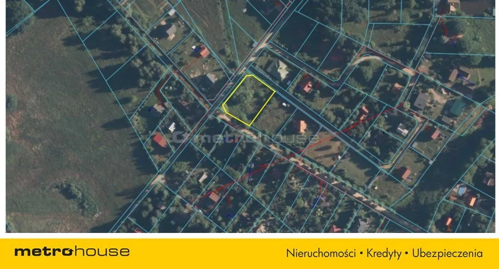 Działka 1 288,00 m², oferta nr , SGFIPA561, Popowo-Parcele