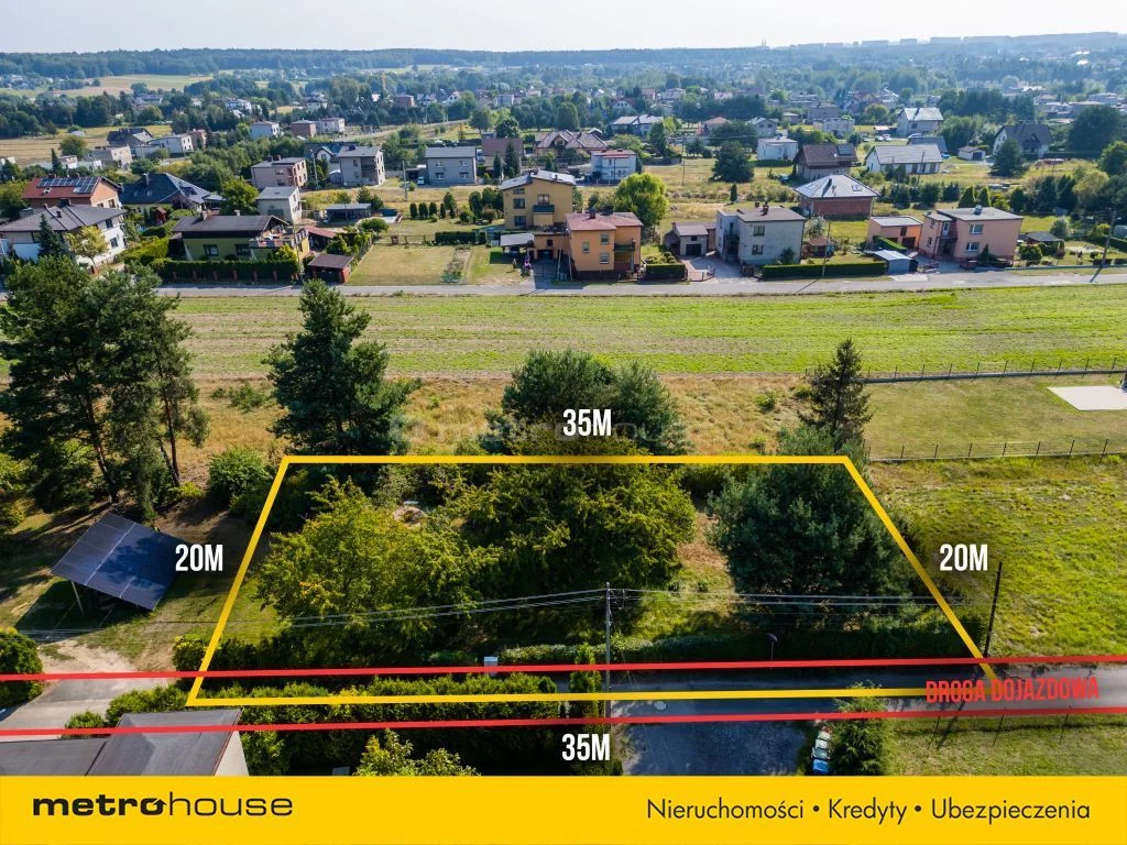 Działka 708,00 m², oferta nr , SGNEZE856, Jejkowice, Poprzeczna
