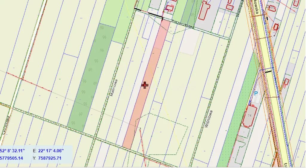 Działka 5 716,00 m², oferta nr , SGSEBY276, Grabianów, Porzeczkowa