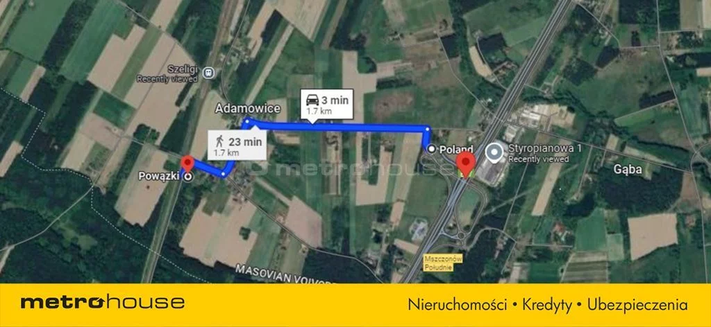 Działka 15 600,00 m², oferta nr , SGCEMI442, Powązki