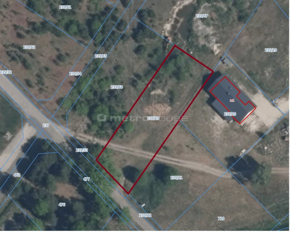Działka 1 402,00 m², oferta nr , SGHADO148, Rusiec, Radarowa