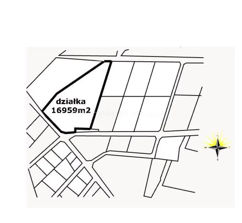 Działka 16 959,00 m², oferta nr , KOWO145, Radziejowice-Parcel