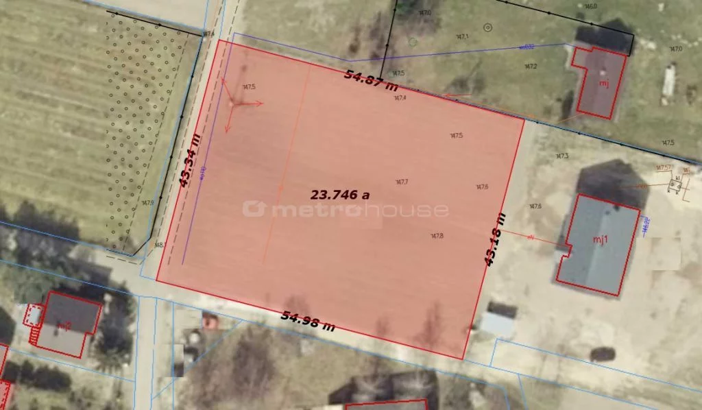 Działka 1 163,00 m², oferta nr , FITY958, Rakowiska