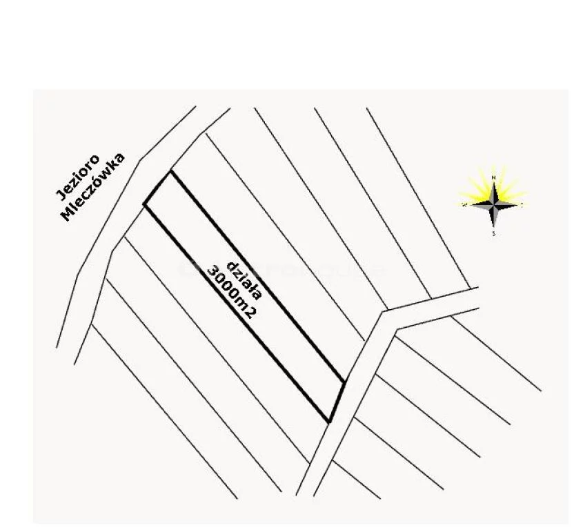 Działka 3 000,00 m², oferta nr , DOXI615, Rogale