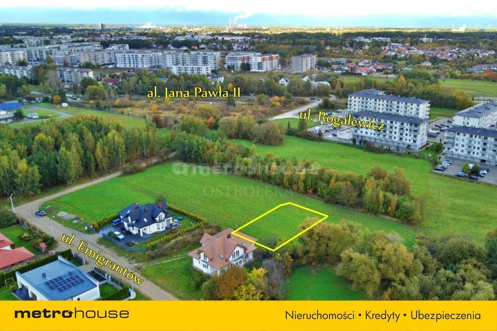 Działka 892,00 m², oferta nr , SGCORE103, Ostrołęka, Rolna