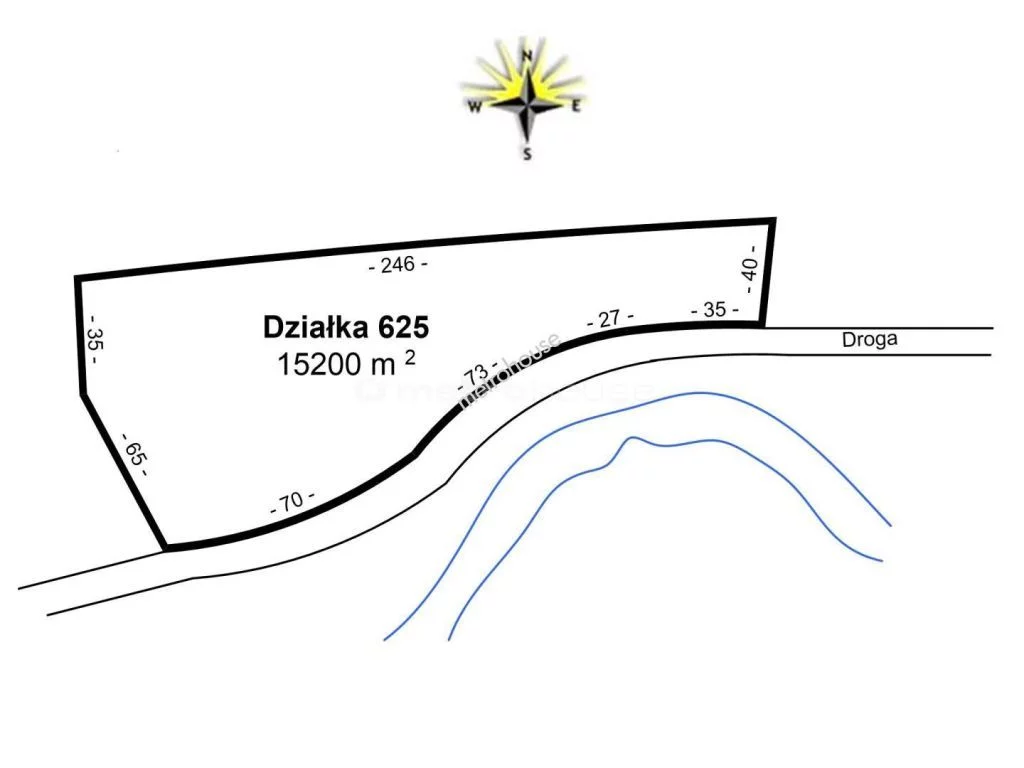 Działka 14 975,00 m², oferta nr , SGKEGE315, Ruszajny