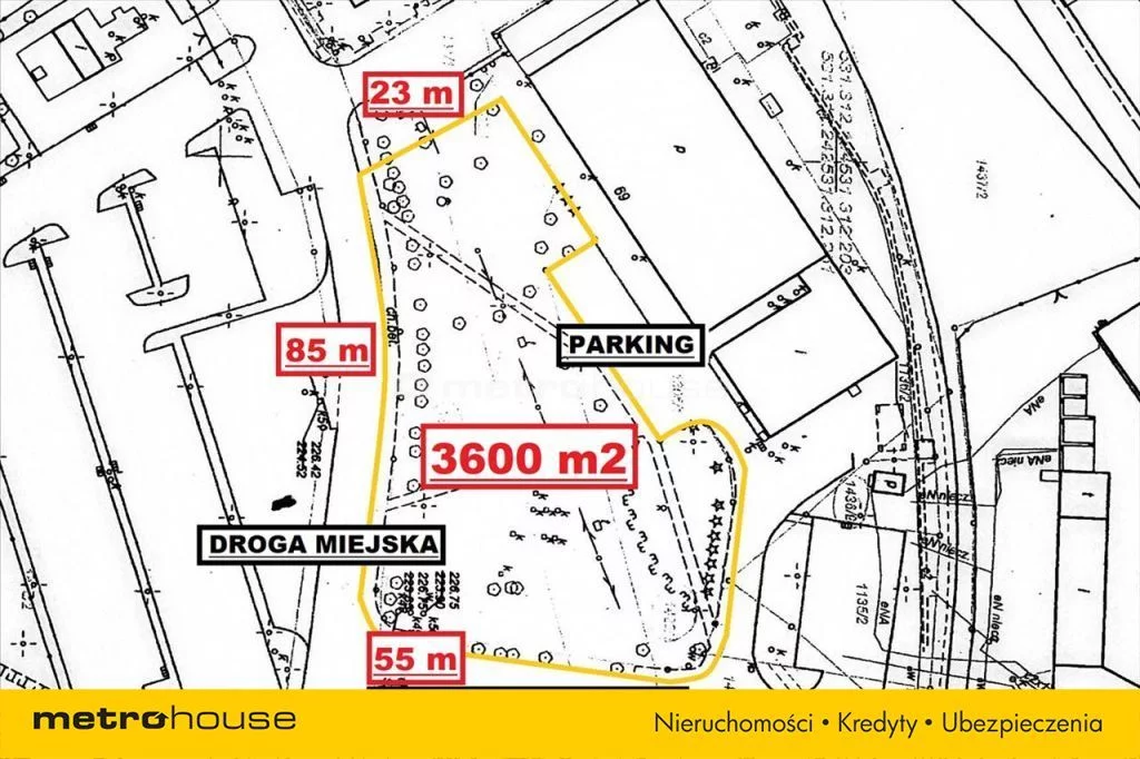 Działka do wynajęcia, 3 600,00 m², oferta nr DYGA911